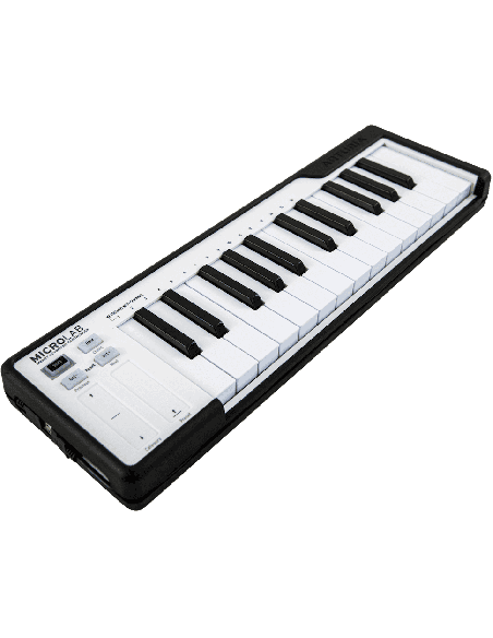 Arturia MICROLAB-NOIR - Clavier maitre MICROLAB noir – vue détaillée