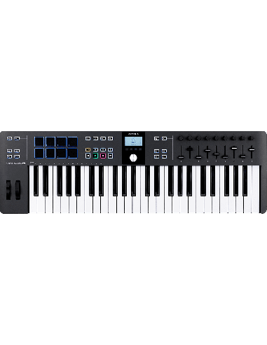 Arturia KeyLab ESSENTIAL3-49-BK – Clavier maître USB 49 touches noir – vue principale
