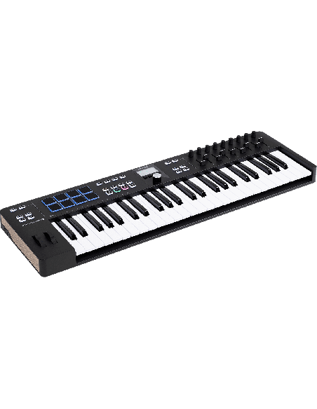 Arturia KeyLab ESSENTIAL3-49-BK – Clavier maître USB 49 touches noir – vue détaillée