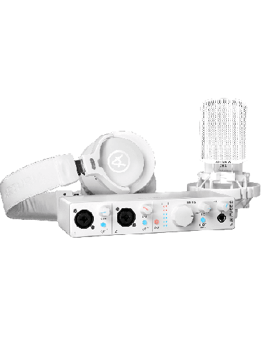 Arturia MiniFuse2-RP-WH – Pack d’enregistrement MiniFuse 2 blanc – vue principale