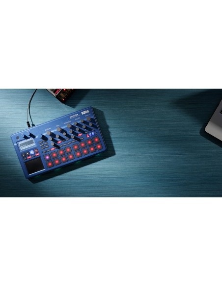 KORG ELECTRIBE2-BL - Boîte à rythme & séquenceur de couleur bleue – vue alternative
