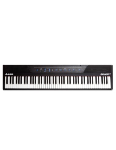 ALESIS CONCERT – Piano numérique 88 touches semi-lestées – vue principale