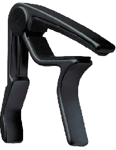 DUNLOP 87B – Capodastre Trigger noir pour guitare électrique – vue principale