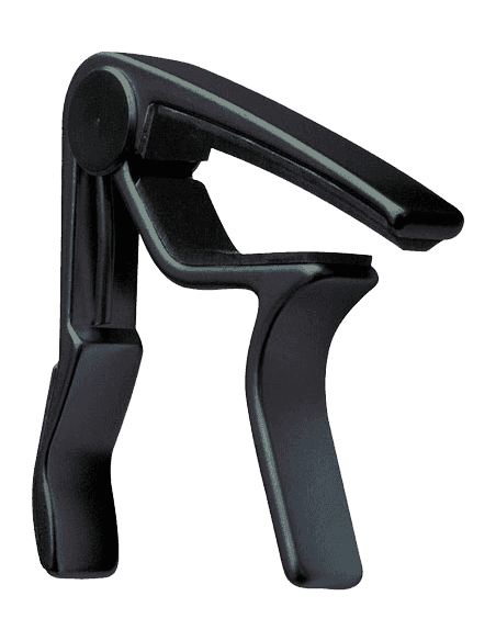 DUNLOP 87B – Capodastre Trigger noir pour guitare électrique – vue principale