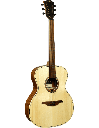 LÂG T70A-NAT – Guitare acoustique Auditorium naturelle – vue détaillée
