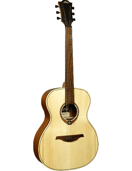 LÂG T70A-NAT – Guitare acoustique Auditorium naturelle – vue détaillée
