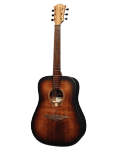 LÂG T70D-B&B – Guitare acoustique Dreadnought Black & Brown – vue principale
