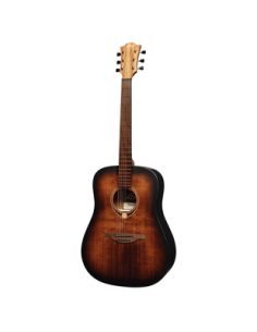 LÂG T70D-B&B – Guitare acoustique Dreadnought Black & Brown – vue principale 2