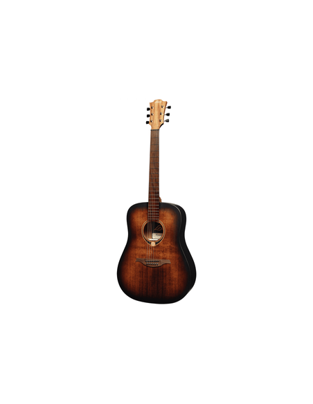 LÂG T70D-B&B – Guitare acoustique Dreadnought Black & Brown – vue alternative