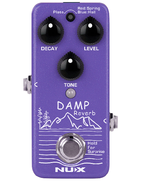 NUX DAMP REVERB – Pédale de réverbération numérique – vue alternative