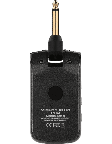 NUX MIGHTY PLUG PRO – Ampli casque guitare et basse Bluetooth – vue détaillée