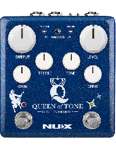 NUX QUEEN OF TONE – Double pédale overdrive – vue principale