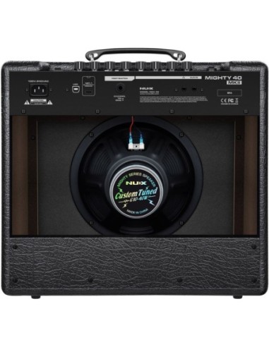 NUX MIGHTY 40 MKII – Ampli guitare à modélisation 40 W Bluetooth – vue détaillée