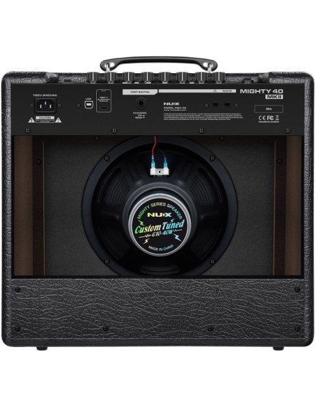 NUX MIGHTY 40 MKII – Ampli guitare à modélisation 40 W Bluetooth – vue détaillée