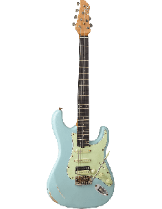 EKO AIRE RELIC DAPHNE BLUE – Guitare électrique – vue principale