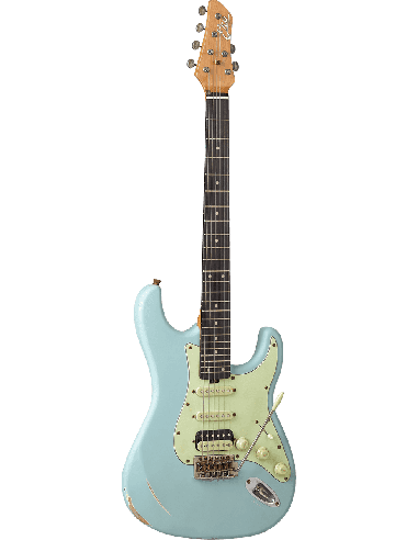 EKO AIRE RELIC DAPHNE BLUE – Guitare électrique – vue principale