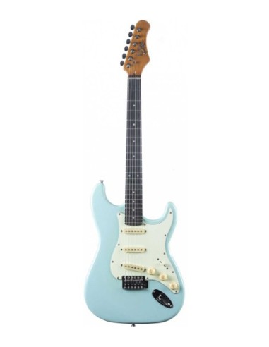 EKO ST300 DAPHNE BLUE – Guitare électrique type Strat – vue alternative