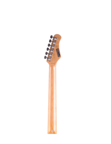 EKO ST300 SUNBURST LH – Guitare électrique gaucher type Strat – vue détaillée