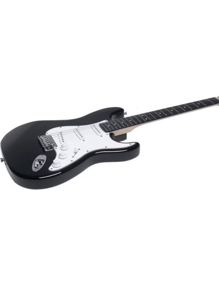 EKO ST100-3/4-BLK - Guitare 3/4 noire avec vibrato standard