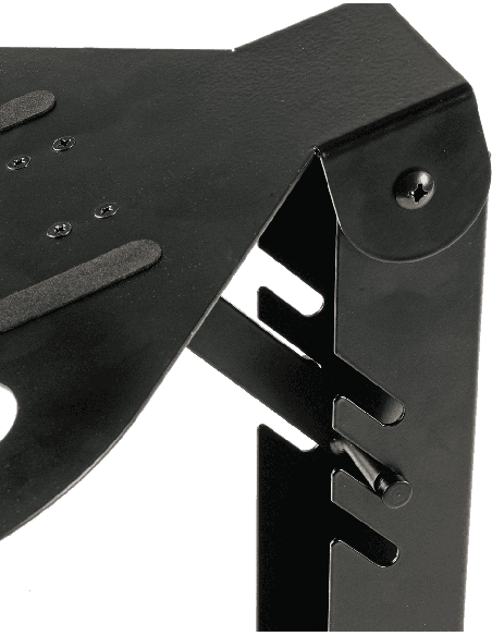 QUIKLOK LPH005 – Support ordinateur portable pour DJ – vue détaillée