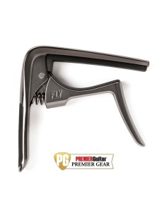 DUNLOP 63CGM – Capodastre Trigger Fly Gun Metal pour guitare acoustique - classique et électrique