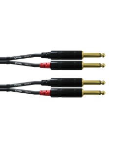 CORDIAL CFU6PP – 2 Jack 2 jacks mono m./m 6m