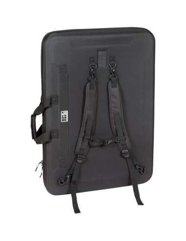 Walkasse W-MCB790V2 – vue arrière avec bretelles réglables pour le transport en sac à dos