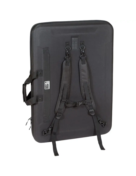 Walkasse W-MCB790V2 – vue arrière avec bretelles réglables pour le transport en sac à dos