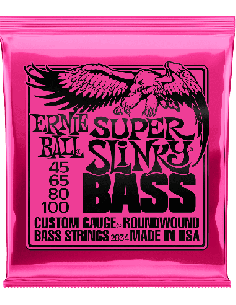 ERNIE BALL – CEB 2834 Jeux - Super slinky 45-65-80-100 pour basse