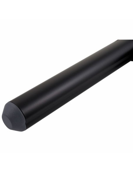 K&M 21337 noir – détail de l’extrémité supérieure du tube de 35 mm