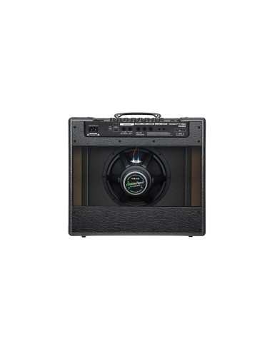 NUX Mighty 60 MKII – vue arrière avec haut-parleur et panneau de connexion