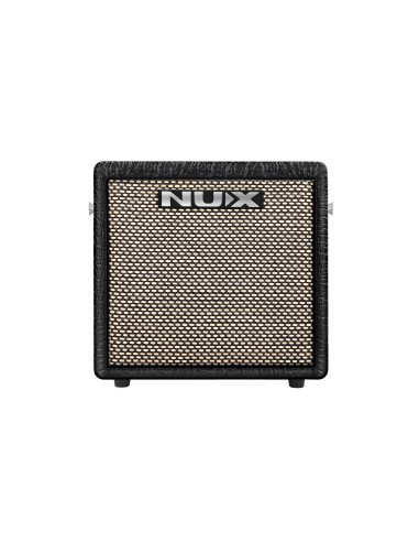 NUX Mighty 8BT MKII – vue de face de l’ampli portable et de sa grille