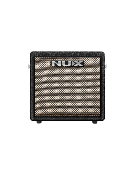 NUX Mighty 8BT MKII – vue de face de l’ampli portable et de sa grille
