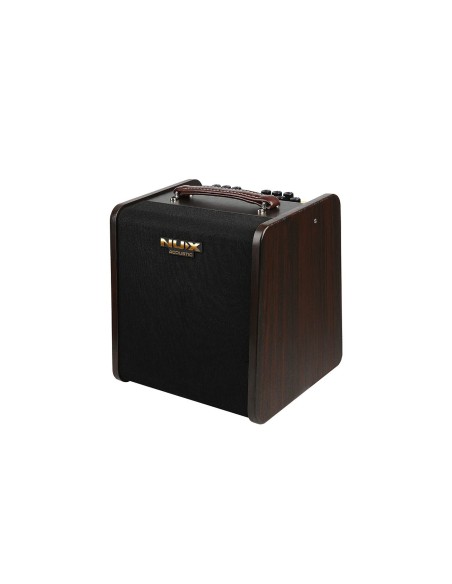 NUX Stageman II AC-80 – vue de trois-quarts avec flanc droit et poignée
