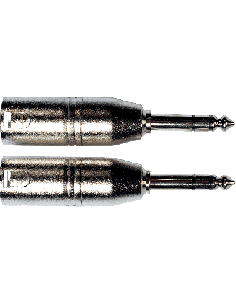 YELLOW CABLE AD27 – Adaptateur Jack stéréo mâle/XLR mâle