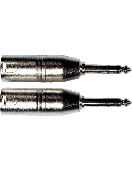 YELLOW CABLE AD27 – Adaptateur Jack stéréo mâle/XLR mâle