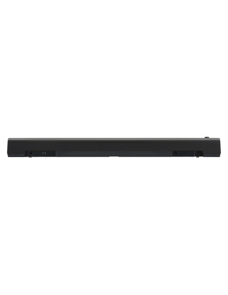 Yamaha Piaggero NP-15B – vue arrière des connexions du clavier noir
