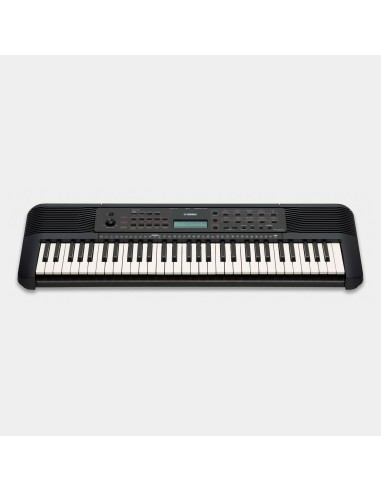 Yamaha PSR-E273 – vue frontale du clavier, des commandes et des haut-parleurs