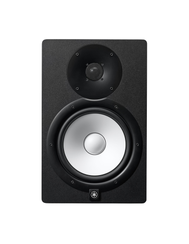 Yamaha HS8 – vue de face du tweeter et du haut-parleur de grave