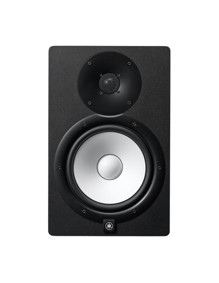 Yamaha HS8 – vue de face du tweeter et du haut-parleur de grave
