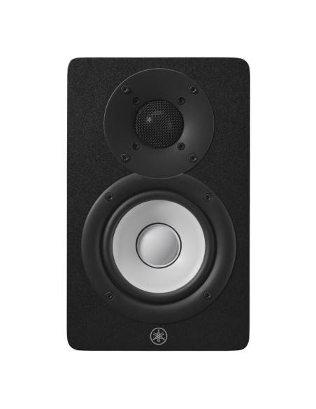 Yamaha HS4 noire – vue de face de l’enceinte droite