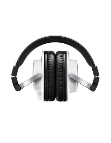 Yamaha HPH-MT5W blanc – casque replié pour le transport