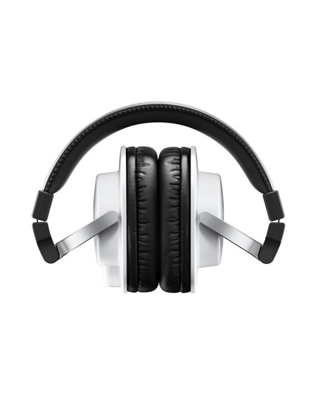 Yamaha HPH-MT5W blanc – casque replié pour le transport