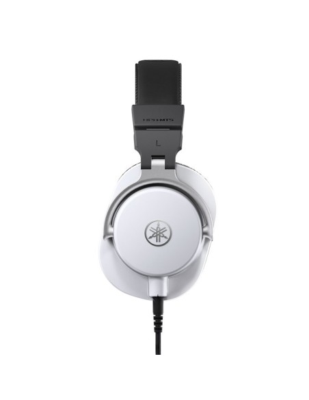 Yamaha HPH-MT5W blanc – profil de l’écouteur gauche