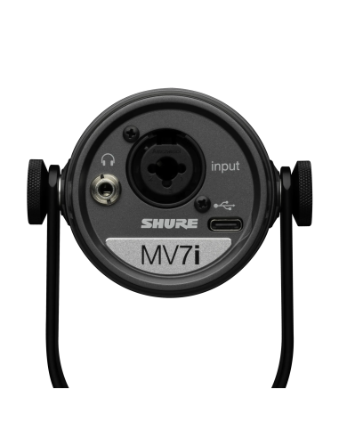 SHURE MV7I – Microphone de Bureau / Podcast | Sonopro