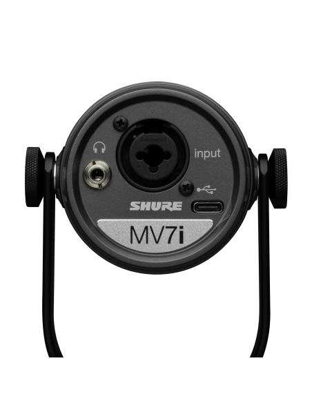 SHURE MV7I – Microphone de Bureau / Podcast | Sonopro
