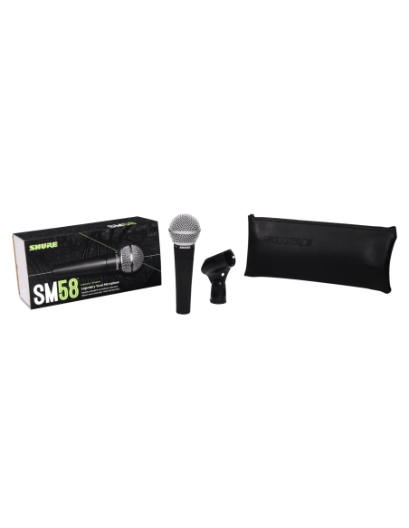 SM58 – Micro Shure filaire Dynamique cardioïde | Sonopro