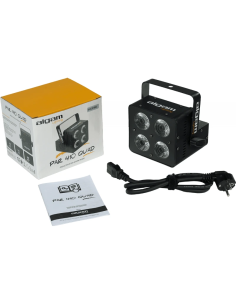 ALGAM LIGHTING PAR-410-QUAD – Projecteur QUAD Par LED 4 x 10W RGBW 2