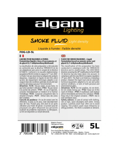 Algam Lighting FOG-LD-5L - Liquide fumée 5 L 2