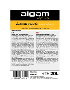 Algam Lighting FOG-HD-20L - Liquide fumée 20 L 2